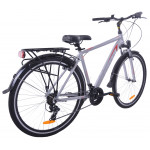 Trekingový bicykel Pánsky 28 Fuzlu Escape Strieborný Trekingový bicykel Pánsky 28 Fuzlu Escape Strieborný
